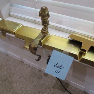Brass Stocking Holders