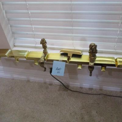 Brass Stocking Holders