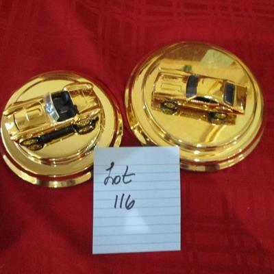 24K Electroplated Gold Hot Wheels