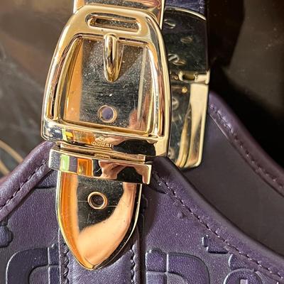 Gucci Medium Horsebit Leather Tote Purse Bag