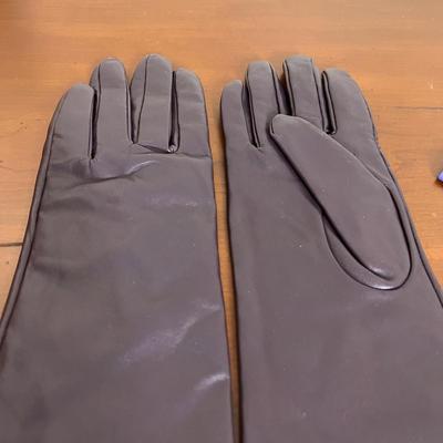 2 Pairs Leather Gloves Incl. Neiman Marcus