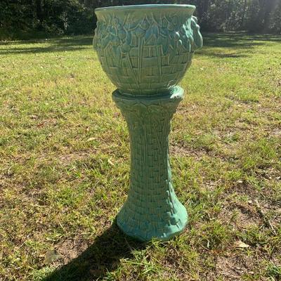 Nelson McCoy pot and stand