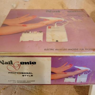 Nail Genie Manicure Machine and Manicure Accessories (DBR-DW)