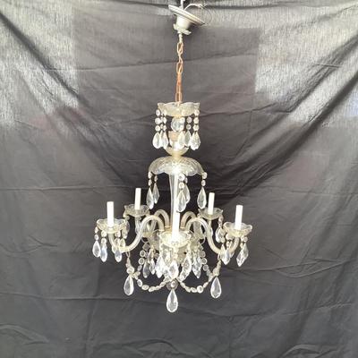 Lot. 6440. Crystal Chandelier