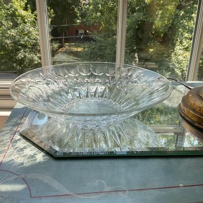 Fine Antique Cut Glass Bowl  Hawkes?