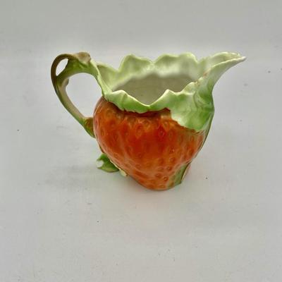 Antique Bavarian Small Porcelain Figural Creamer 