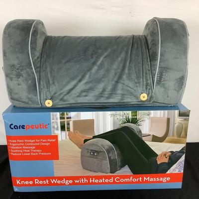 Lot.6444. Carepeutic knee rest wedge with heated comfort massage