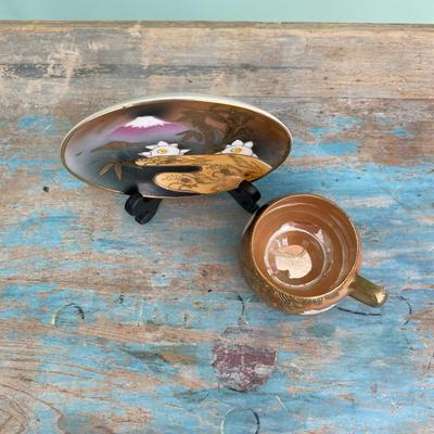 Japanese Tea Cup with Saucer