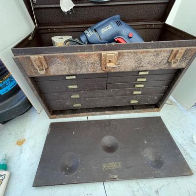 LOT 6450 Vintage â€œKennedy Kitsâ€ Tool Box