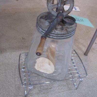 Butter Churn Jar