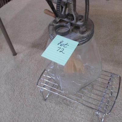 Butter Churn Jar