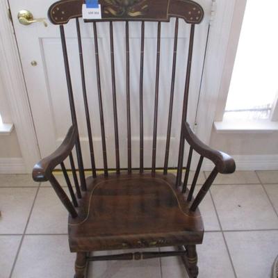 Wooden Rocking Chair