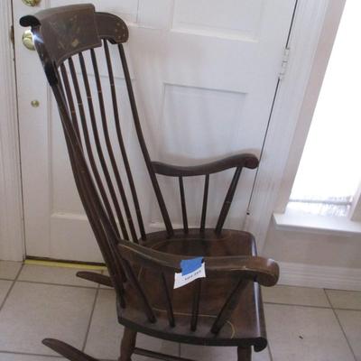 Wooden Rocking Chair