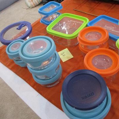 Glass Storage Containers w/lids