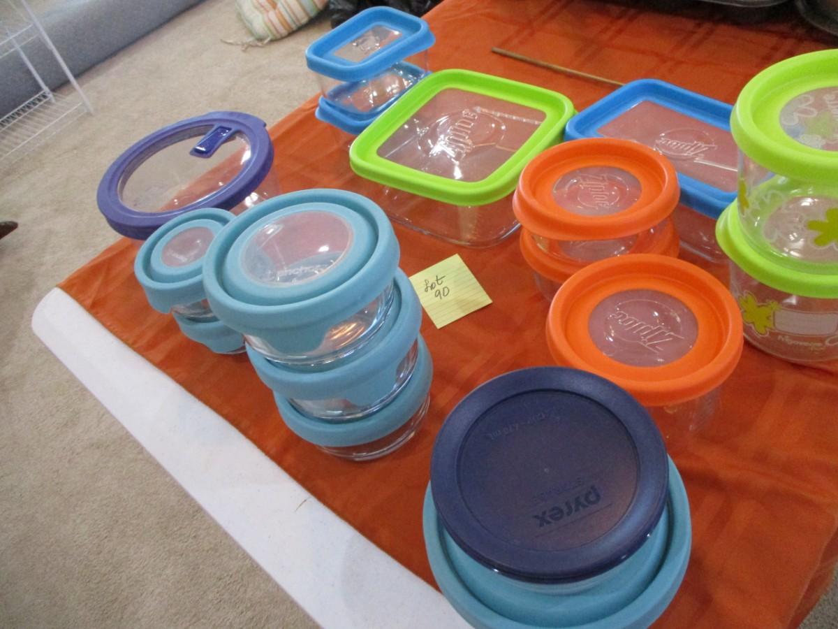 Glass Storage Containers w/lids