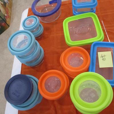 Glass Storage Containers w/lids