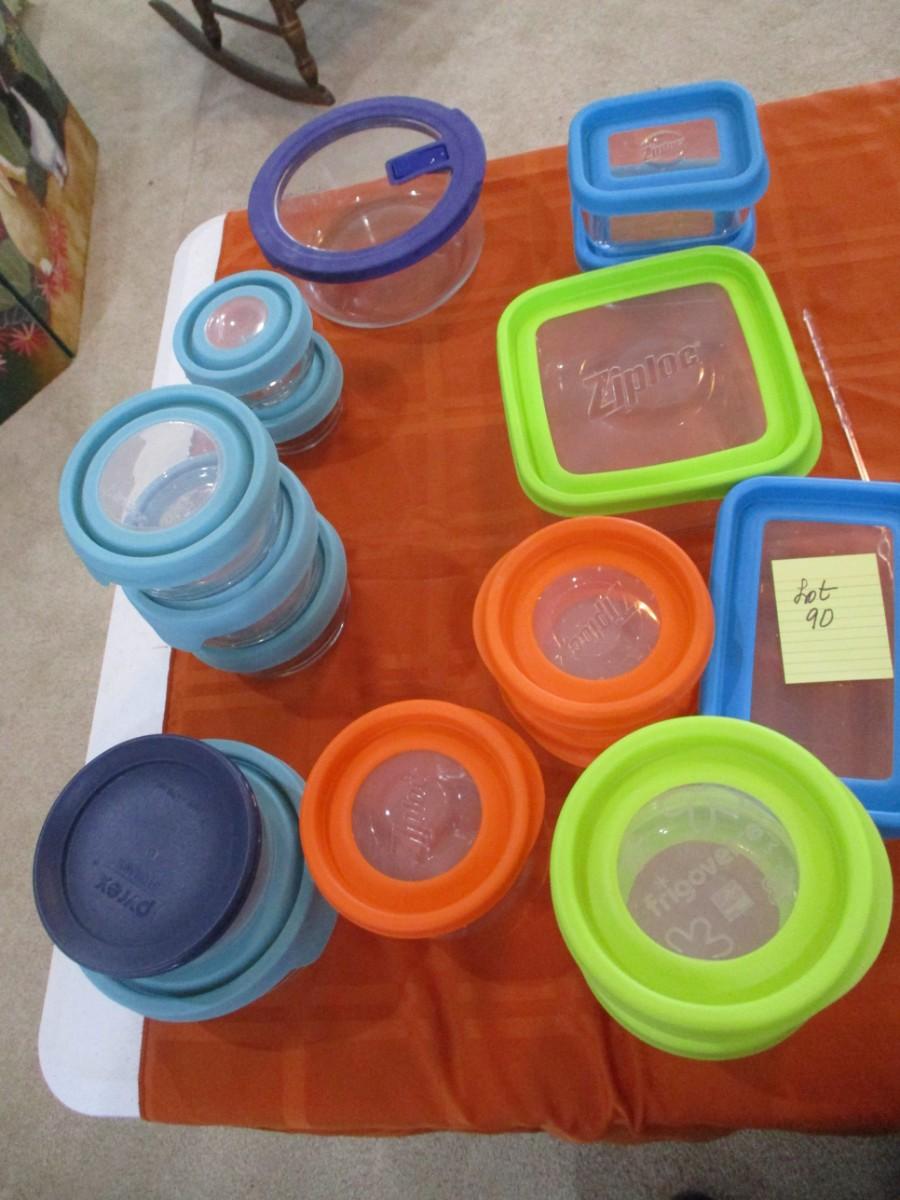 Glass Storage Containers w/lids
