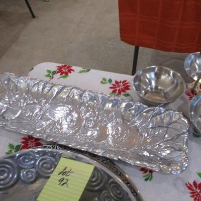 Holland Boone Pewter Serving Pieces