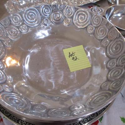 Holland Boone Pewter Serving Pieces