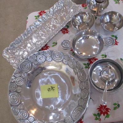 Holland Boone Pewter Serving Pieces