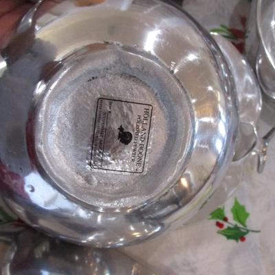 Holland Boone Pewter Serving Pieces