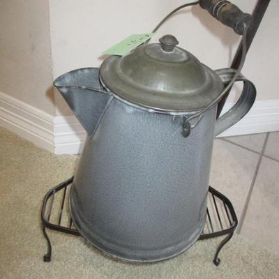 Vintage style coffee pot