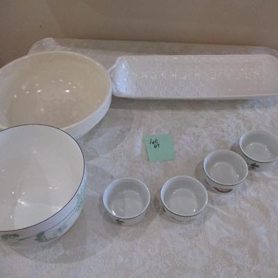 Bowl Set w/Ramekin Bowls