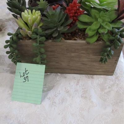 Pottery Vases & Succulent Box