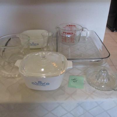 Corningware, Glass bake pan