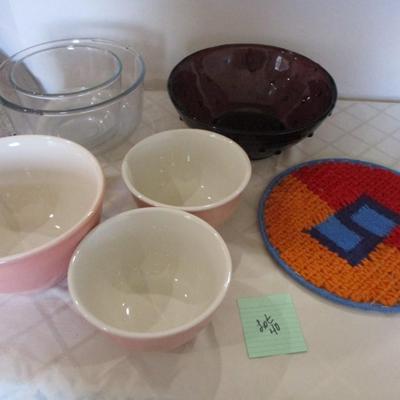 Tag Bowls-Pink