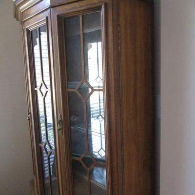 Lighted China Cabinet