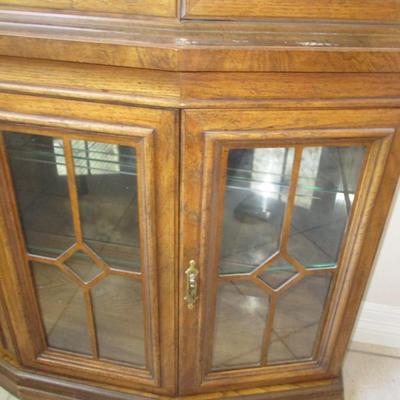 Lighted China Cabinet