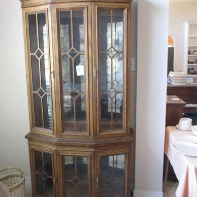 Lighted China Cabinet