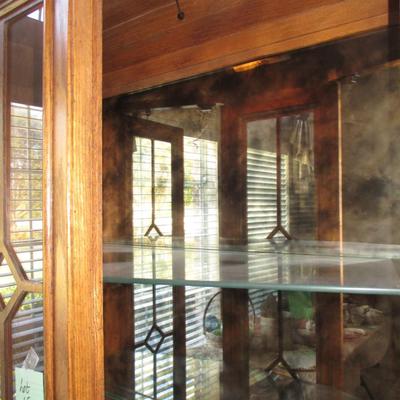 Lighted China Cabinet