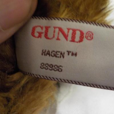 " Gund's Mr. Hagen Teddy Bear..