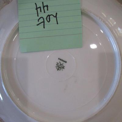 Cobalt Rosengold Demitasse/Haviland Decorative Plate