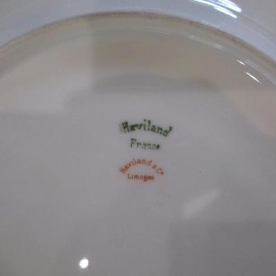 Cobalt Rosengold Demitasse/Haviland Decorative Plate