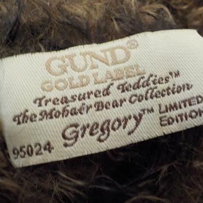 Limited Gund Gold  Label " Gregory".