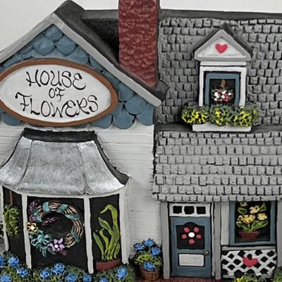 Brandywine Collectibles Stone cast House of Flowers