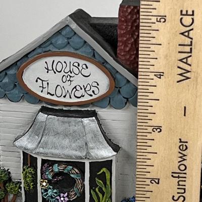 Brandywine Collectibles Stone cast House of Flowers