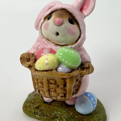 Wee Forest Folk Easter Bunny Mouse M-052