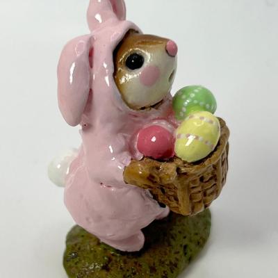 Wee Forest Folk Easter Bunny Mouse M-052