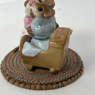 Wee Forest Folk Beddy Bye Mouse M-069