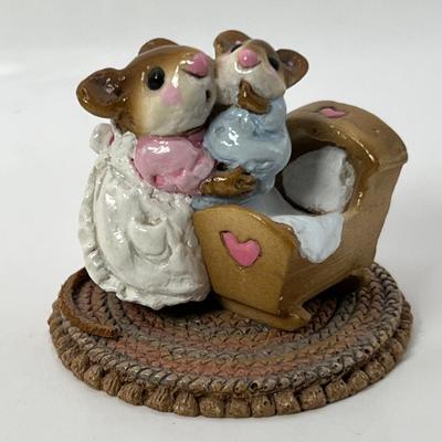 Wee Forest Folk Beddy Bye Mouse M-069