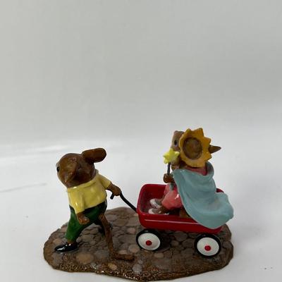 Wee Forest Folk Mouse parade Queens Carraige MP-2