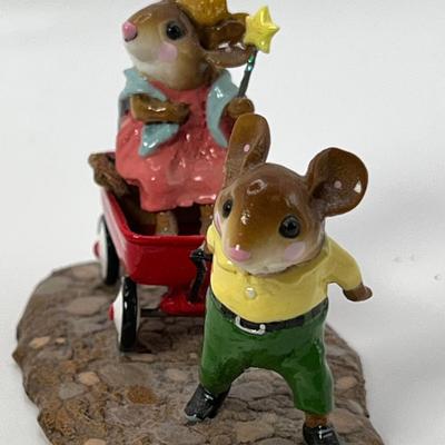 Wee Forest Folk Mouse parade Queens Carraige MP-2