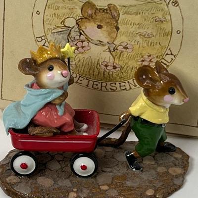 Wee Forest Folk Mouse parade Queens Carraige MP-2