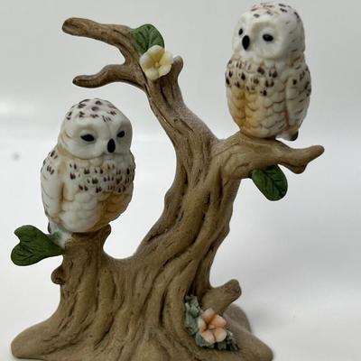 Enesco Owls in Tree