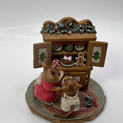 Wee Forest Folk Christmas cupboard M-241