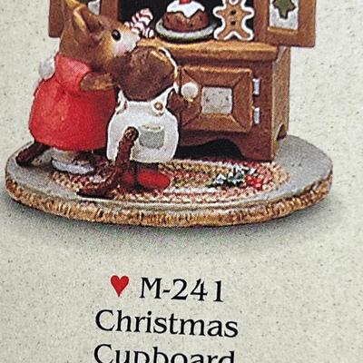 Wee Forest Folk Christmas cupboard M-241